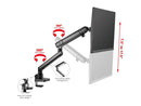 Siig Mounting Arm For Monitor - Black