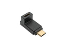 Tripp Lite USB C to USB Type C Adapter Converter Right Angle M/F 10Gbps 3A