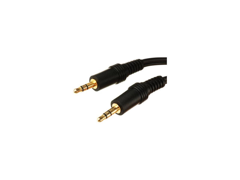 4xem 4X35MM10 10Ft 3.5Mm Male To 3.5Mm Male Mini Jack Audio Stereo Cable Black