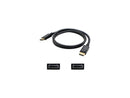 AddOn DISPLAYPORT10F AddOn 3.05m (10.00ft) DisplayPort Male to Male Black Cable