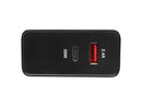 USB WALL CHARGER DUAL PORT USB TYPE C & USB TYPE A W PD CHARGING