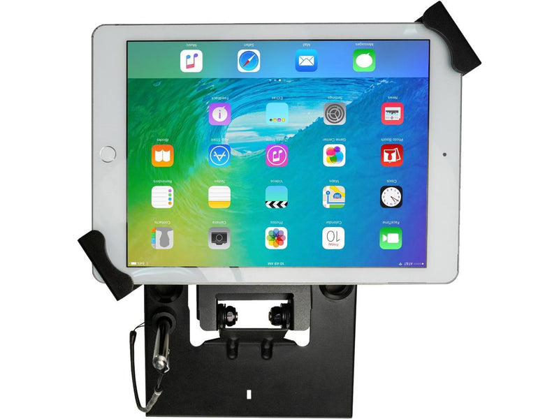 CTA Digital Flat-Folding Tabletop Security Stand for 7-14 Inch Tablets - Up to