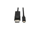 Tripp Lite USB C to DisplayPort Adapter Cable USB 3.1 Locking 4K USB-C 3ft