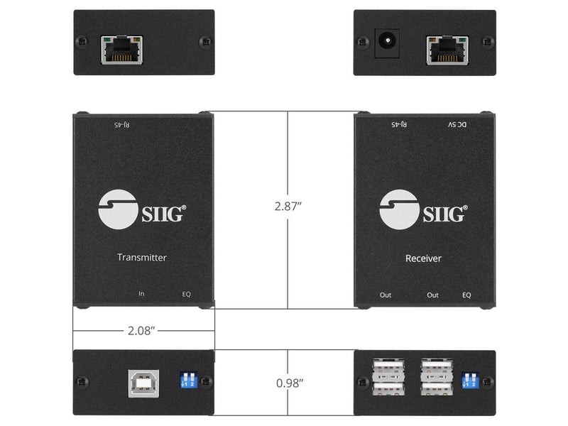 4PORT USB 2.0 EXTENDER UP TO