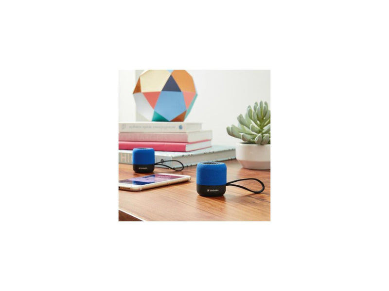Verbatim Portable Bluetooth Speaker System - Blue
