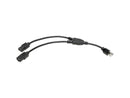 Tripp Lite P004-18N-2C13 C14 Male to C13 Female Splitter, PDU Style - C14 to 2x