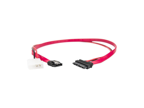 Rocstor 20in / 50cm Slimline SATA Male to SATA Cable