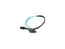 Rocstor 20in/50cm Serial Attached SCSI SAS Cable-SFF-8087 to 4x SATA Latching