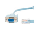 Rocstor Premium 6 ft Cisco Console Router Cable - RJ45 (m) - DB9 (f)