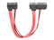Rocstor Premium 6" Slimline SATA to SATA Adapter w/ Power F/M SATA