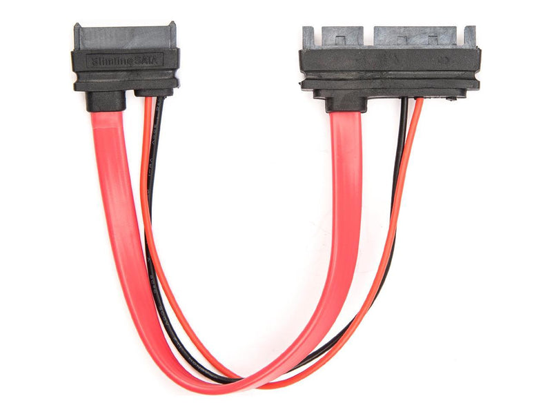 Rocstor Premium 6" Slimline SATA to SATA Adapter w/ Power F/M SATA
