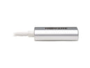 Tripp Lite U437-002 USB-C to 3.5 mm Stereo Audio Adapter - USB 2.0, Silver