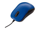 Verbatim Silent Corded Optical Mouse - Blue