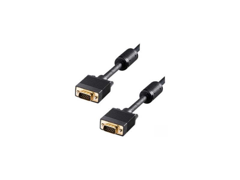 4XEM 15FT High Quality Dual Ferrite M/M VGA Cable - VGA for Video Device,