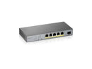 ZyXEL 5-port GbE Smart Managed PoE Switch with GbE Uplink - 5 Ports - Manageable