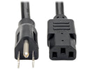 Tripp Lite Model P007-002-15D 2 ft. Desktop Computer Power Cord, Right-Angle