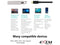 4XEM 4XUSBCVGA6B 6ft USB-C to VGA Video Display Cable - Black