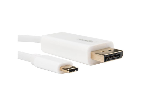 Rocstor Y10C241-W1 10ft / 3m USB Type C to DisplayPort Cable - USB C to DP Cable