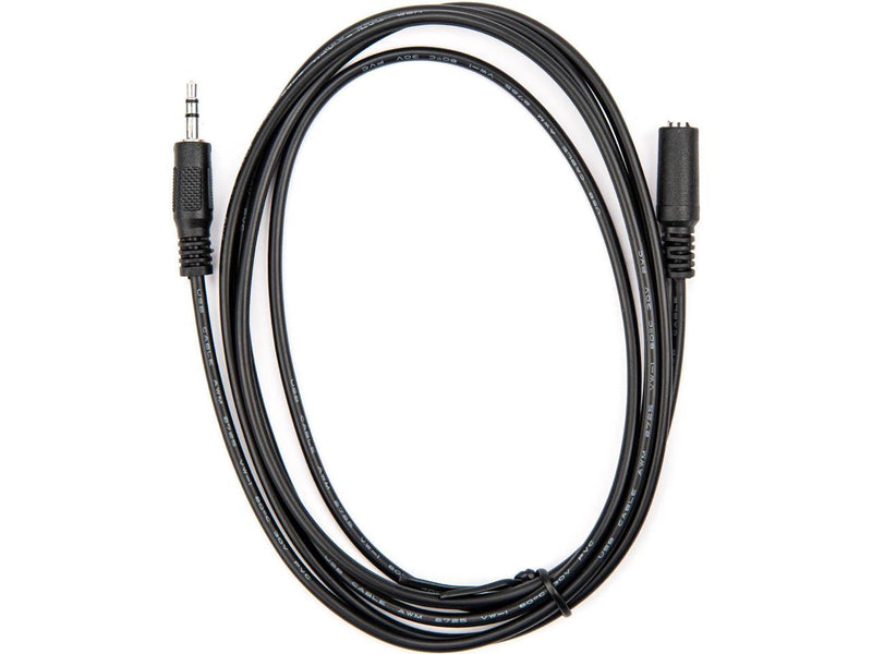 Rocstor Premium 6" Audio Cable Mini-phone Stereo 3.5 m M/F Y10A223B1