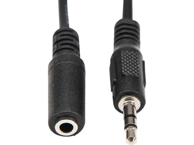 Rocstor Premium 6" Audio Cable Mini-phone Stereo 3.5 m M/F Y10A223B1