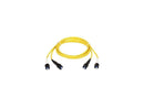 Single-Mode 9-Micron Duplex Fiber Optic Cable LC-LC PVC 2-m 6.5-ft.