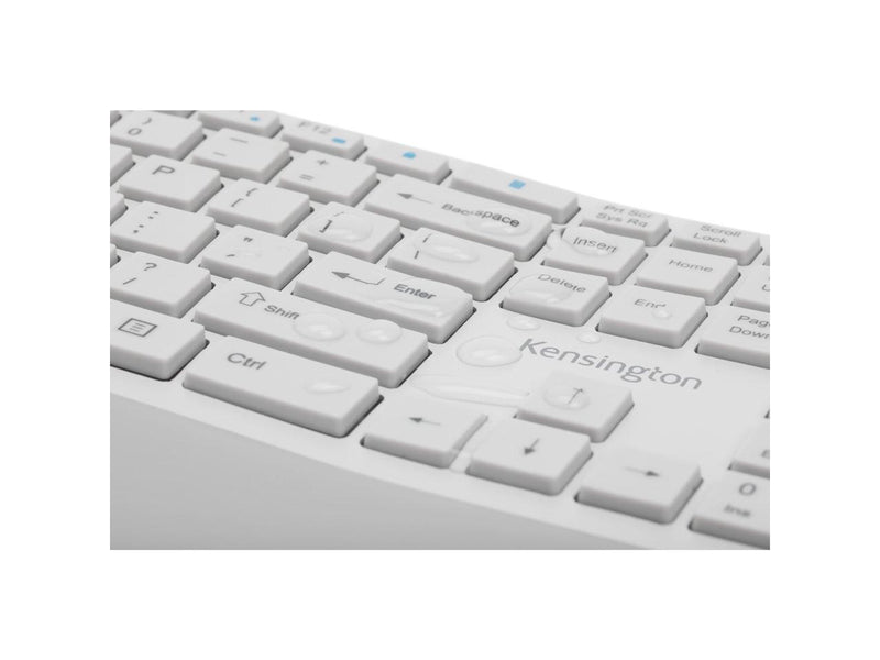 Kensington Pro Fit K75402US Gray 2.4 GHz and Bluetooth Ergonomic Keyboard