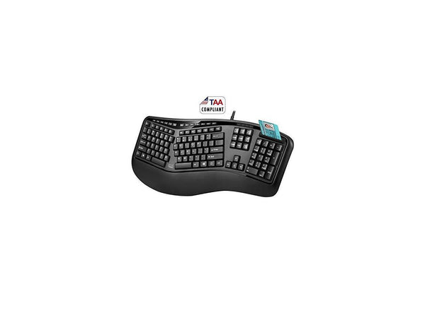 Ergo Keyboard With Card Reader