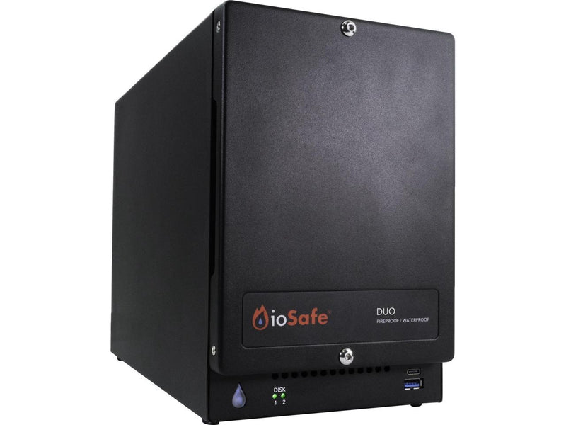 ioSafe Duo DAS Storage System - 2 x HDD Supported - 28 TB Supported HDD Capacity