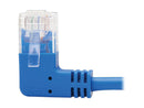 TRIPP LITE N204-S01-BL-LA LEFT-ANGLE CAT6 GIGABIT MOLDED SLIM UTP ETHERNET CABLE