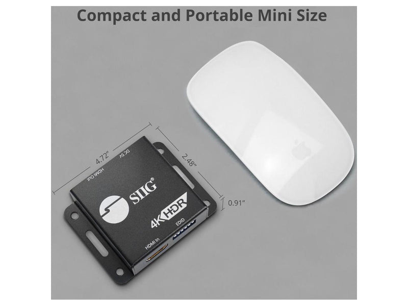 HDMI 2.0 EDID EMULATOR BOOSTS