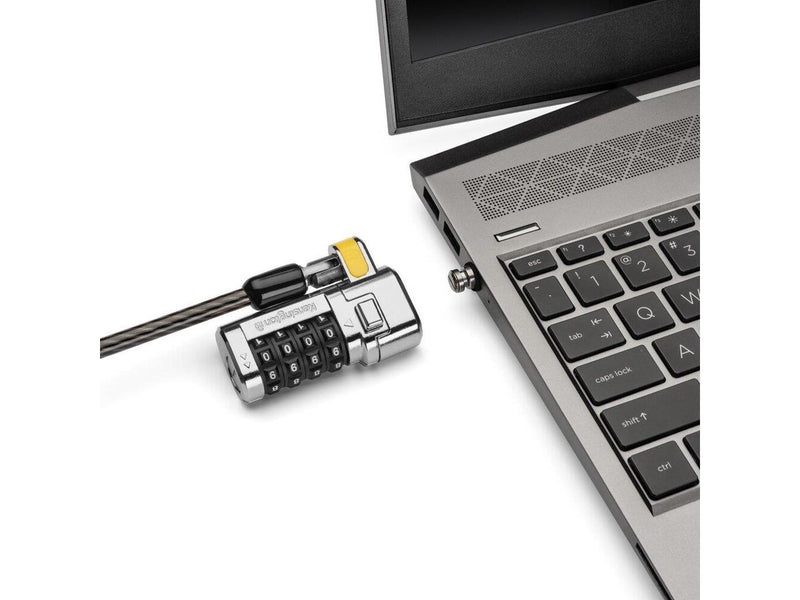 Kensington Clicksafe Universal Combination Laptop Lock - Master Coded