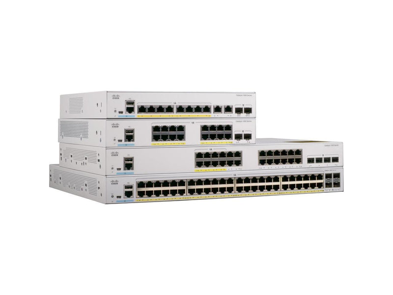 Cisco - C1000-24T-4G-L - Cisco Catalyst C1000-24T Ethernet Switch - 24 Ports -