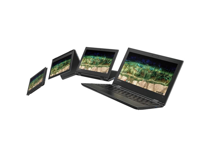 Lenovo 500E 11.6" Touchscreen Laptop Celeron N4120 4GB 32GB eMMC Chrome OS