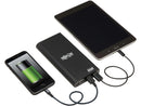 Tripp Lite Black 20100 mAh Portable 3-Port Mobile Power Bank USB Battery Charger