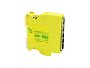 Brainboxes - SW-515 - Brainboxes Compact Industrial 5 Port Gigabit Ethernet