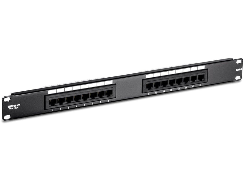 TRENDnet TC-P16C6 16-Port Cat.6 Patch Panel