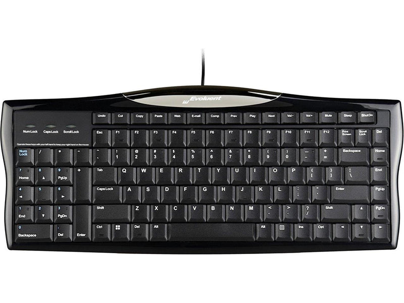 Evoluent Keyboard R3K Reduced Reach Right-Hand Keyboard Retail