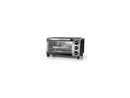 Black & Decker TO1750SB 4-Slice Toaster Oven, Silver & Black