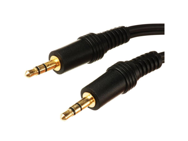 4xem 4X35MM15 15Ft 3.5Mm Male To 3.5Mm Male Mini Jack Audio Stereo Cable Black