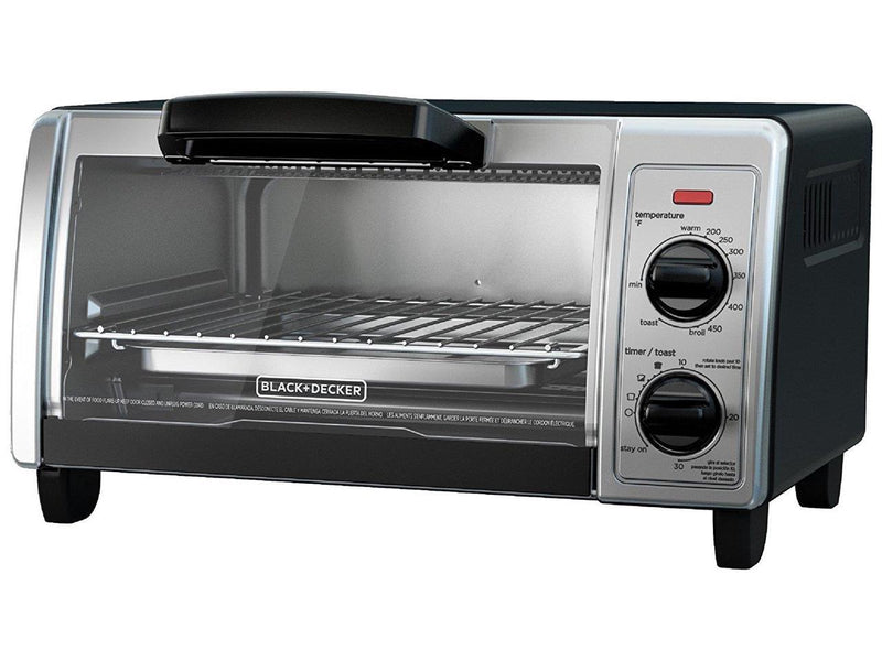 B&D 4 Slice Toaster Oven SS