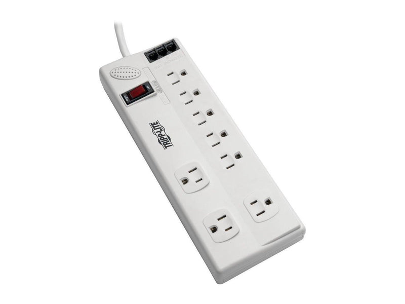 TRIPP LITE TLP808TELTAA 8 ft. 9 Outlets 2160 joules Protect It! Surge Suppressor