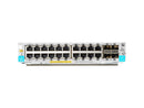 HPE Aruba 20-port 10/100/1000BASE-T PoE+ / 4-port 1G/10GbE SFP+ MACsec v3 zl2