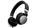 V7 Lightweight On-Ear Headphones - Black/Silver - Stereo - Black, Silver -
