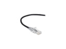 Black Box C6APC28-BK-07 Slim-Net CAT6A 28-AWG 500-MHz Stranded Ethernet Patch