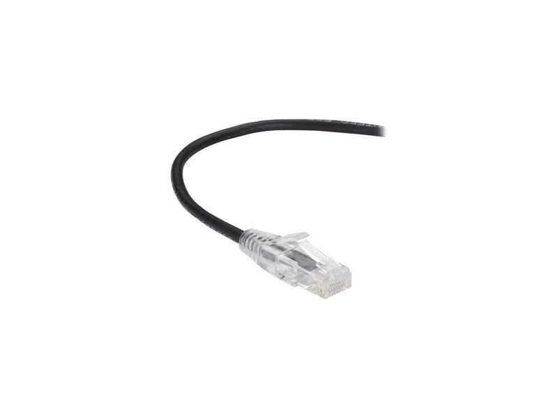 Black Box C6APC28-BK-07 Slim-Net CAT6A 28-AWG 500-MHz Stranded Ethernet Patch