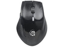 MANHATTAN 179386 Curve Wireless Optical Mouse (Black)