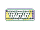 Logitech POP Keys Mechanical Wireless Keyboard with Customizable Emoji , Durable