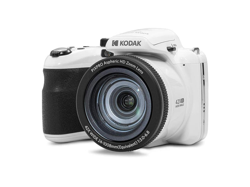 Kodak PIXPRO AZ425 Astro Zoom 20MP Digital Camera with 42x Optical Zoom (White)