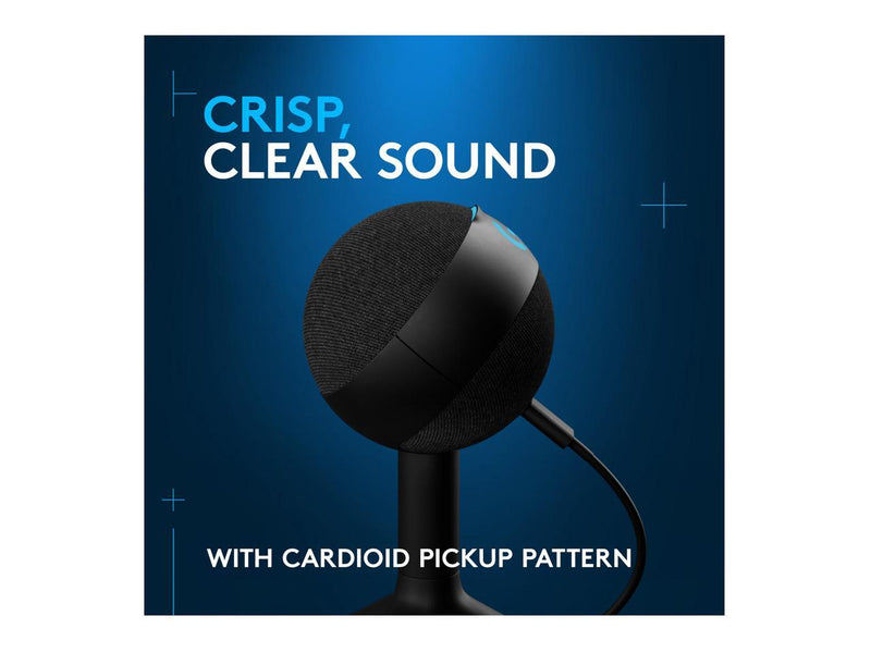 Blue Yeti Condenser Microphone for Gaming, Live Streaming - Black  988-000549