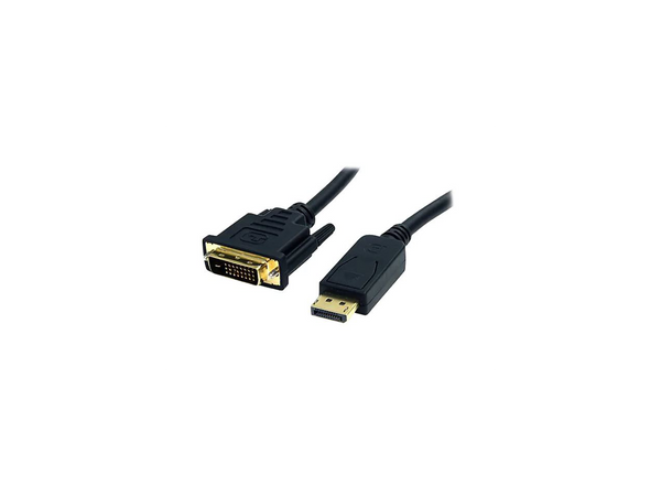SIIG DisplayPort to DVI Cable - 1080p @60Hz Male to Male Passive DP to DVI Cable
